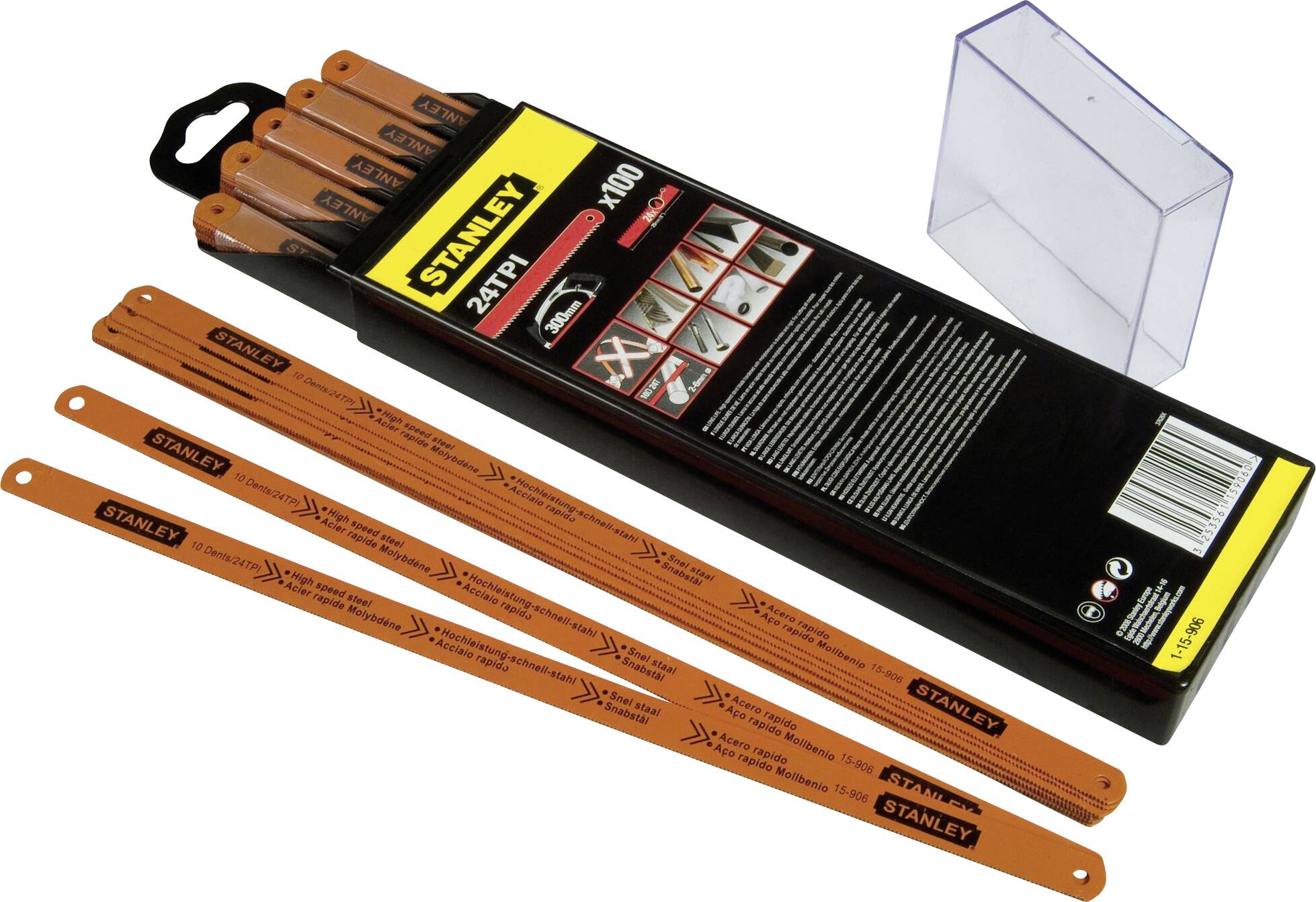 STANLEY Metallsaegeblatt HSS 300mm 24Zaehne 1-15-906