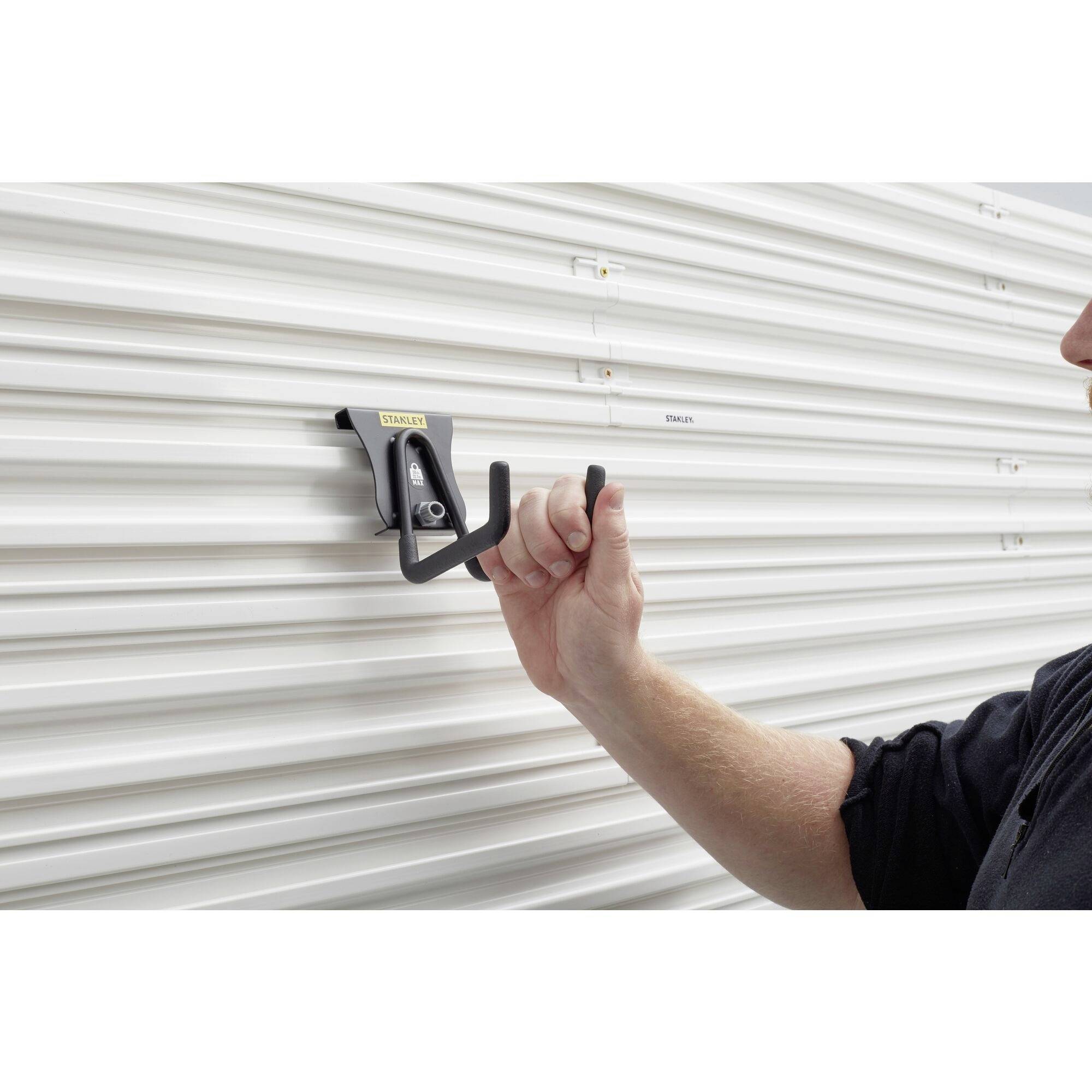 STANLEY STST82607-1 Trackwalls Kurzer Doppelhaken Haken