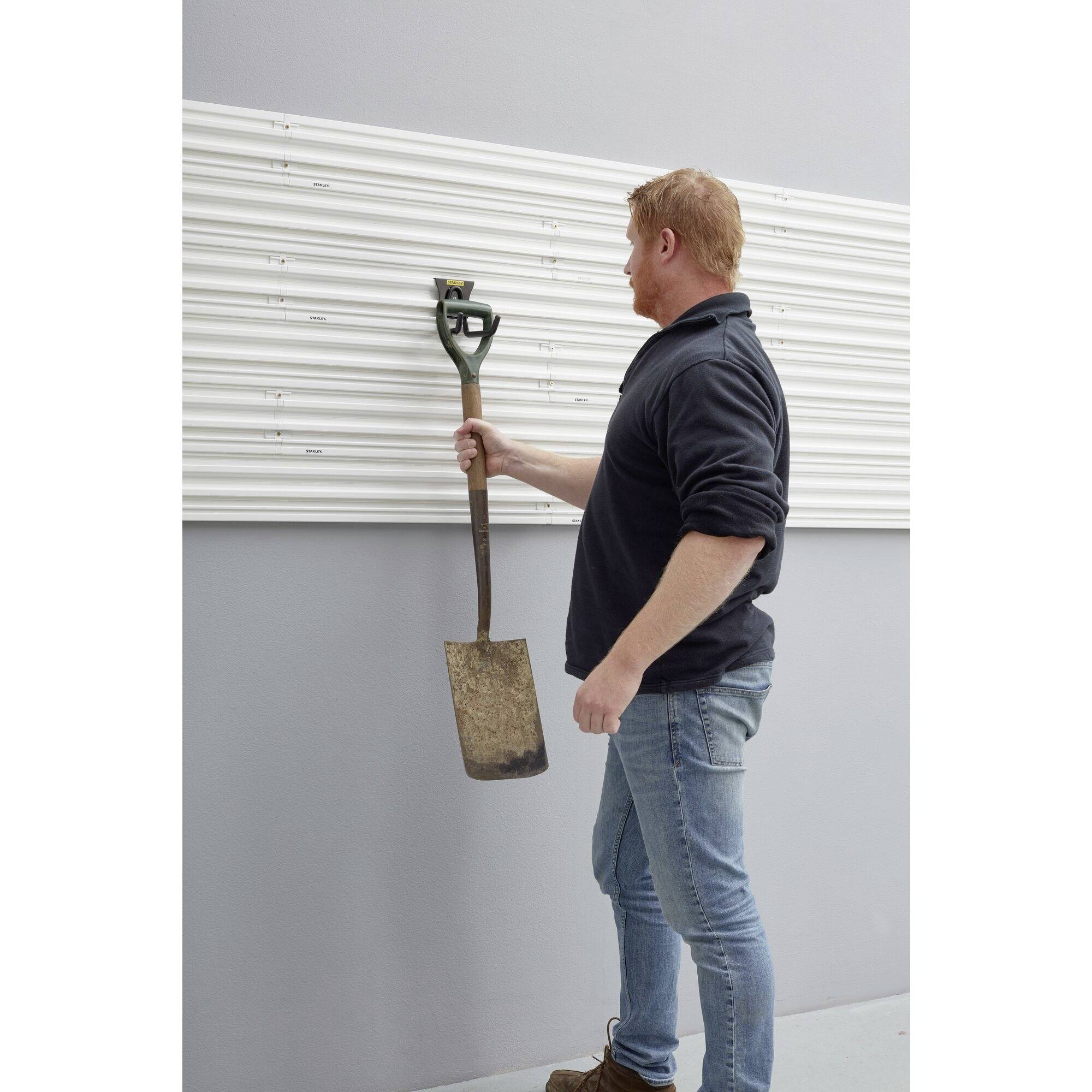 STANLEY STST82607-1 Trackwalls Kurzer Doppelhaken Haken