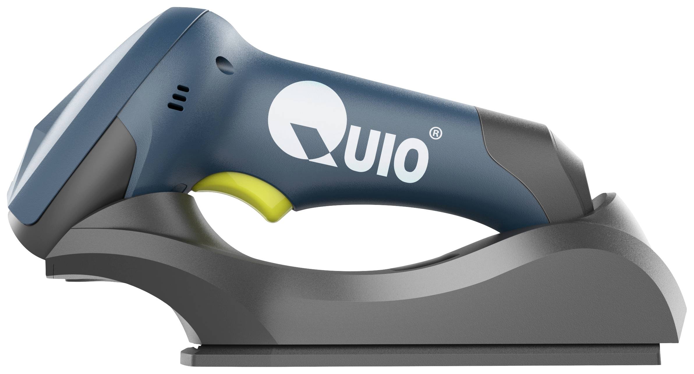 QUIO QU-ER-331-2 Barcode-Scanner 1D, 2D LED Hand-Scanner inkl. Standfuß USB, Bluetooth®