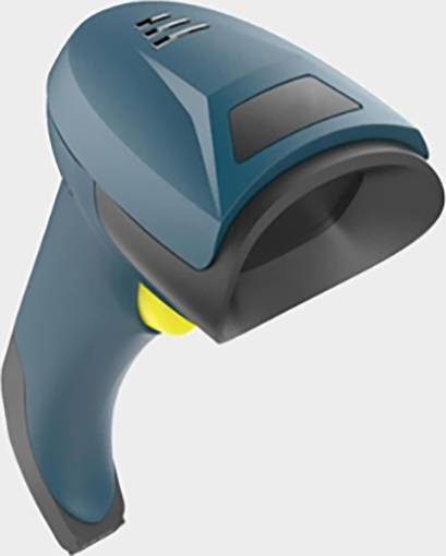 QUIO QU-ER-331-2 Barcode-Scanner 1D, 2D LED Hand-Scanner inkl. Standfuß USB, Bluetooth®