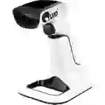 QUIO QU-ER-332 Barcode-Scanner 1D, 2D LED Weiß/Schwarz Hand-Scanner inkl. Standfuß Bluetooth®, USB, Funk 2.4GHz QUIO QU-ER-332 Barcode-Scanner 1D, 2D LED Weiß/Schwarz Hand-Scanner inkl. Standfuß Bluetooth®, USB, Funk 2.4GHz