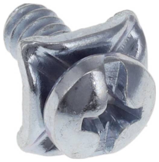 Ein gelber isolierter Gabelklemmen-Stecker mit einer Metallzacke, entwickelt für Elektrodrahtverbindungen.