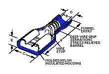 Molex 190030053 Flachsteckhülse Bulk