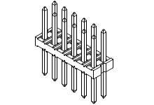 Molex Einbau-Stiftleiste (Standard) 877584616 Tray
