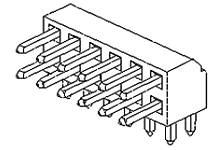 Molex Einbau-Stiftleiste (Standard) 877601016 Tray