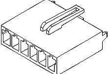 Molex Buchsengehäuse-Kabel 903311002