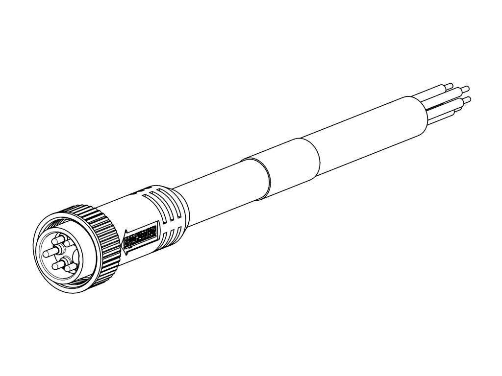 Molex 1300061438 Sensor-/Aktor-Steckverbinder, konfektioniert