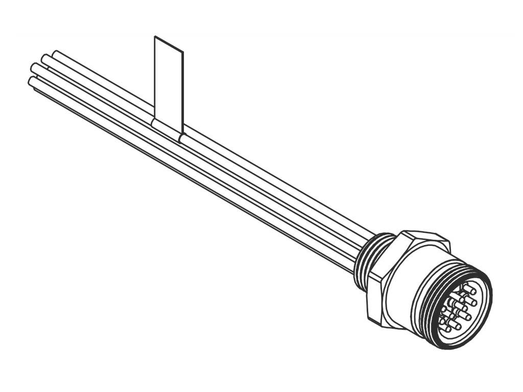 Molex 1300150044 Sensor-/Aktor-Steckverbinder, konfektioniert 1St.