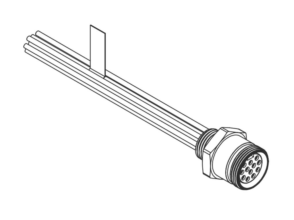 Molex 1300150070 Sensor-/Aktor-Steckverbinder, konfektioniert 1St.
