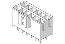 Molex Stiftgehäuse-Platine 1722982310 Tray