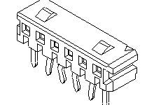 Molex Einbau-Buchsenleiste (Standard) 524181410 Tray
