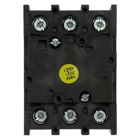 Eaton P1-40/E EIN-AUS-Schalter für Frontbefestigung 40A 690V 1 x 90° Schwarz, Grau 1St.