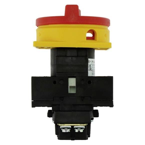 Eaton P1-40/EA/SVB Nockenschalter absperrbar, mit NOT-Aus-Schalter 40A 690V 1 x 90° Gelb, Rot 1St.