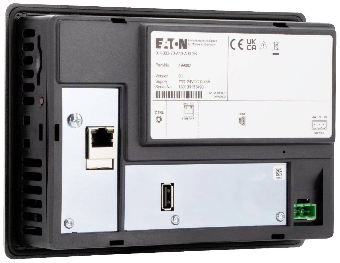 Eaton 199882 XH-303-70-A10-A00-2B Web Panel