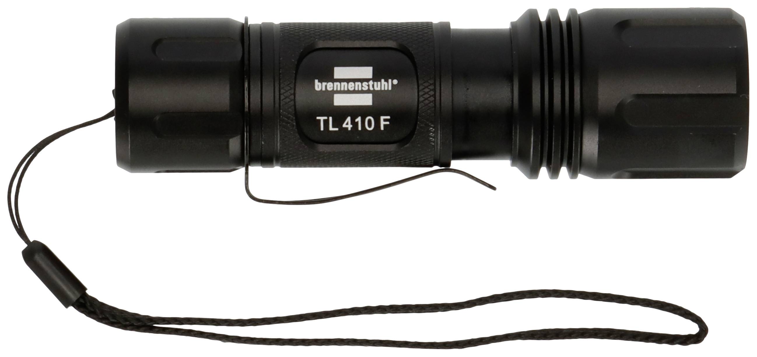 Brennenstuhl TL 410 F LED Taschenlampe mit Handschlaufe batteriebetrieben 350lm 34h