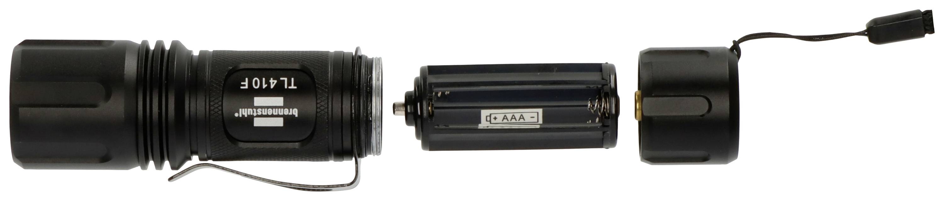 Brennenstuhl TL 410 F LED Taschenlampe mit Handschlaufe batteriebetrieben 350lm 34h