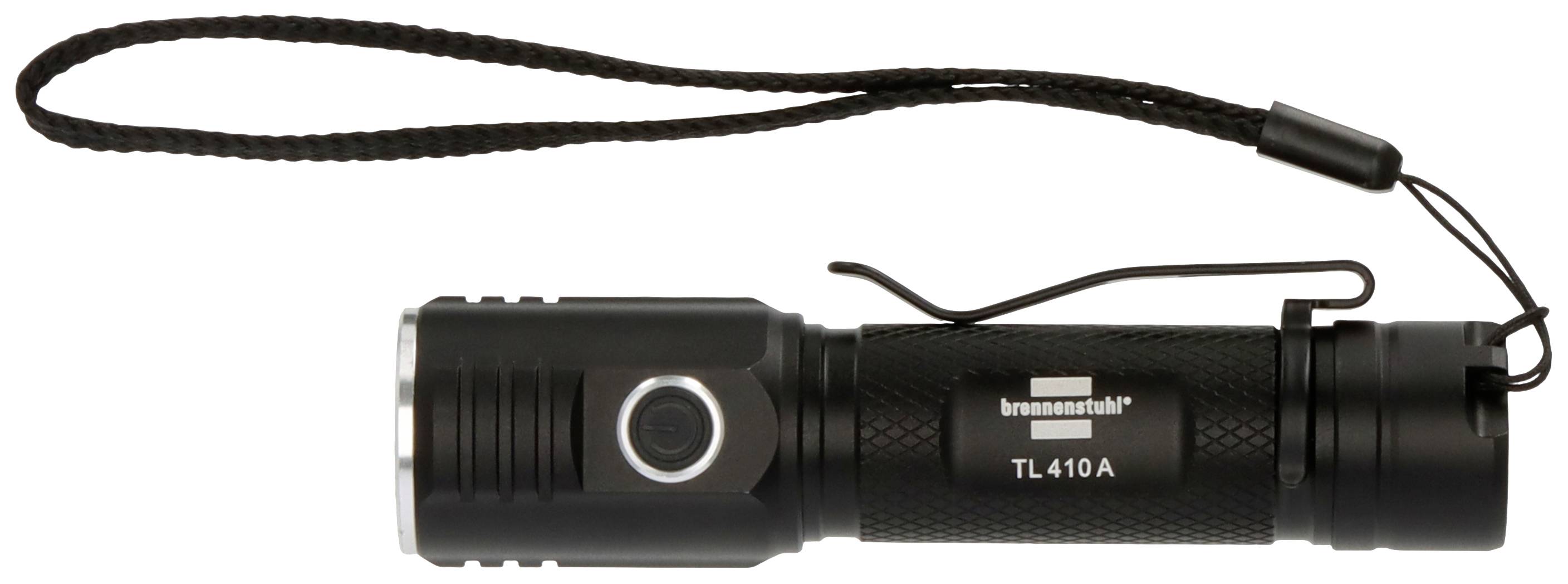 Brennenstuhl TL 410 A LED Taschenlampe mit USB-Schnittstelle akkubetrieben 400 lm 29 h