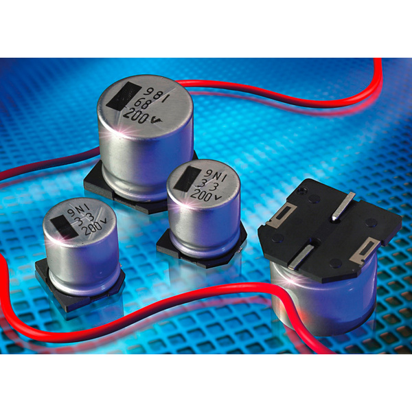 NIC Components Cap Aluminium SMD Elektrolyt-Kondensator SMD 100 µF 25 V 20 % (Ø x L) 6.3 mm x 8 mm