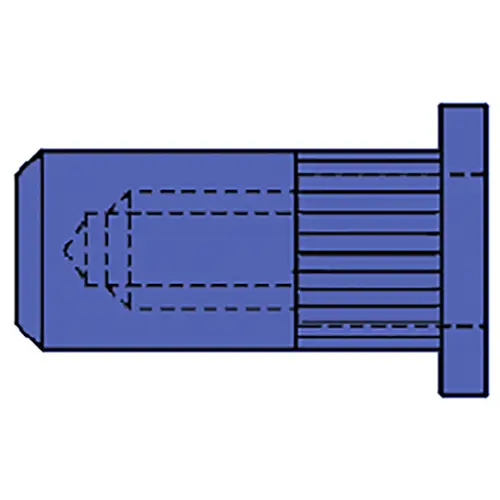 Gesipa 1432378 CAP-Blindnietmutter M8 100St. Gesipa 1432378 CAP-Blindnietmutter M8 100St.
