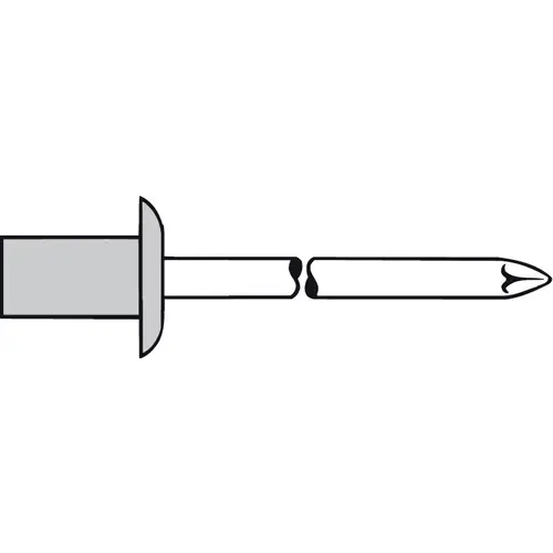 Gesipa 1433446 Dicht-Blindniete Stahl nicht rostend Aluminium 500St. Gesipa 1433446 Dicht-Blindniete Stahl nicht rostend Aluminium 500St.