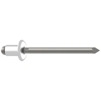 Gesipa 1433496 Blindniete Stahl Aluminium 500St. Gesipa 1433496 Blindniete Stahl Aluminium 500St.