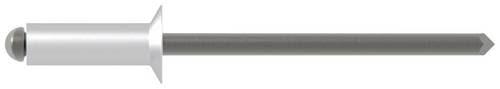 Gesipa 1433515 Blindniete Stahl Aluminium 500 St.