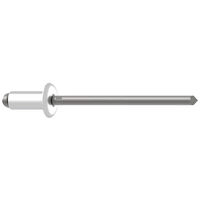 Gesipa 1433588 Blindniete Edelstahl Aluminium 500St. Gesipa 1433588 Blindniete Edelstahl Aluminium 500St.