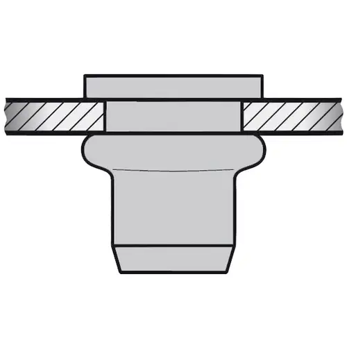 Gesipa 1433681 Blindnietmutter M6 250St. Gesipa 1433681 Blindnietmutter M6 250St.