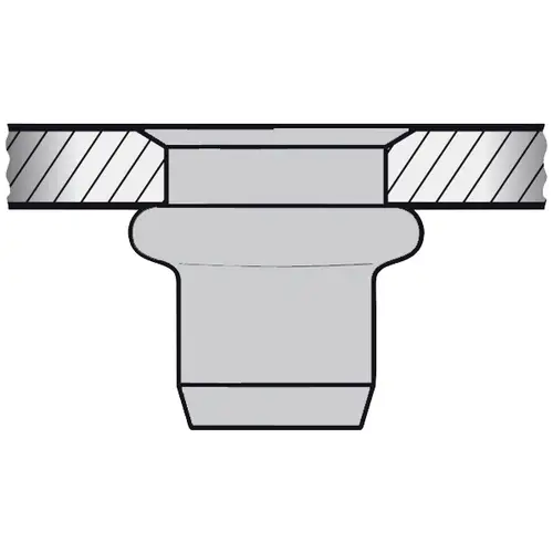 Gesipa 1433688 Blindnietmutter M8 100St. Gesipa 1433688 Blindnietmutter M8 100St.