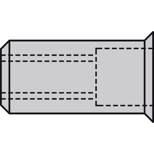 Gesipa 1433688 Blindnietmutter M8 100St. Gesipa 1433688 Blindnietmutter M8 100St.