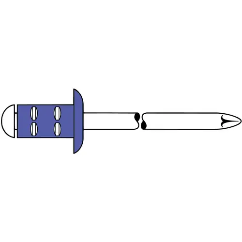 Gesipa 1433879 Mehrbereichsblindniete Stahl Stahl 200St. Gesipa 1433879 Mehrbereichsblindniete Stahl Stahl 200St.