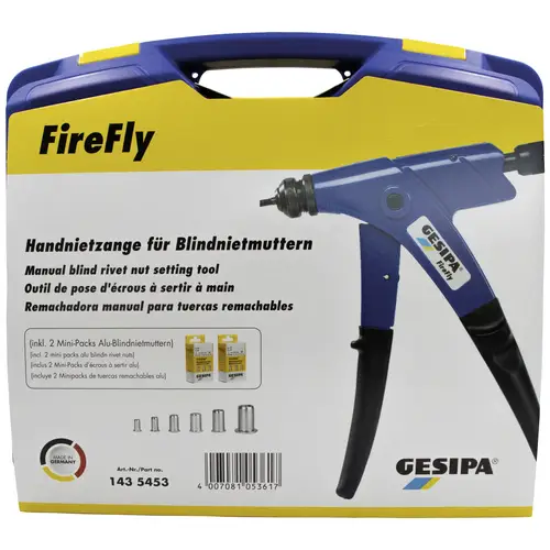 Gesipa 1435453 Blindnietzangen-Set 1 St. Gesipa 1435453 Blindnietzangen-Set 1 St.