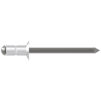 Gesipa 1446470 Mehrbereichsblindniete Stahl Aluminium 500St. Gesipa 1446470 Mehrbereichsblindniete Stahl Aluminium 500St.