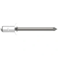 Gesipa 1446470 Mehrbereichsblindniete Stahl Aluminium 500St. Gesipa 1446470 Mehrbereichsblindniete Stahl Aluminium 500St.
