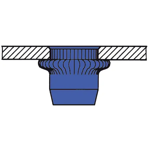 Gesipa 1450371 Blindnietmutter M8 100St. Gesipa 1450371 Blindnietmutter M8 100St.