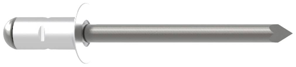 Gesipa 1450406 Mehrbereichsblindniete Stahl Aluminium 500St.