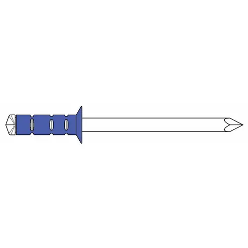Gesipa 1450437 Mehrbereichsblindniete Stahl Stahl 500St. Gesipa 1450437 Mehrbereichsblindniete Stahl Stahl 500St.