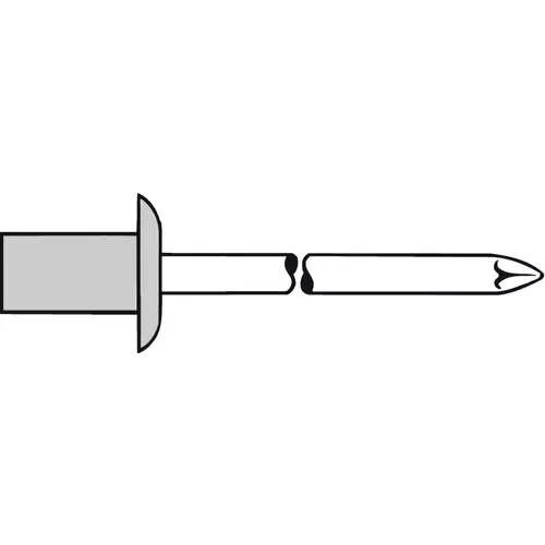 Gesipa 1453892 Dicht-Blindniete Stahl nicht rostend Aluminium 500St. Gesipa 1453892 Dicht-Blindniete Stahl nicht rostend Aluminium 500St.