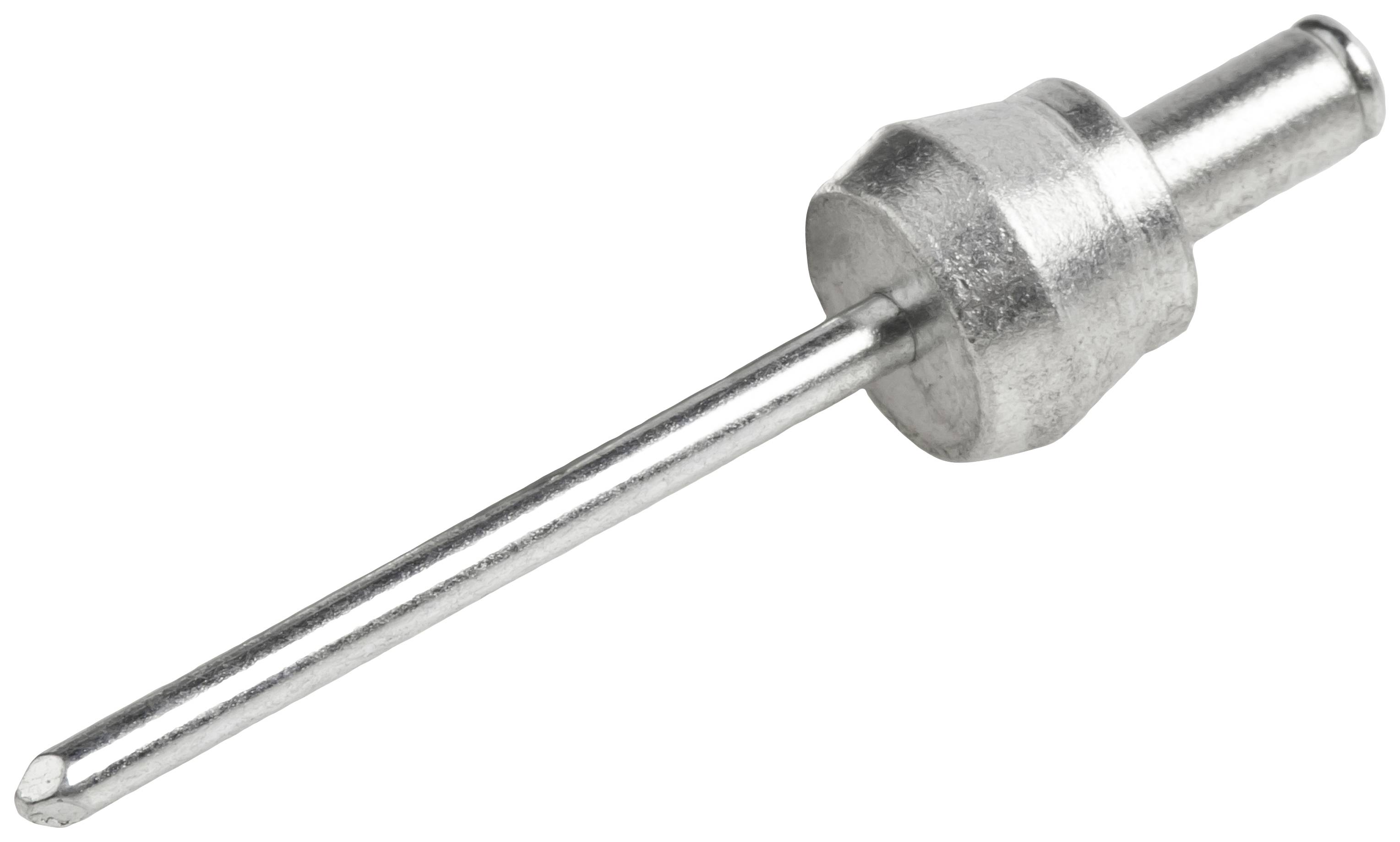 Ein Metall-Entlüftungsnippel mit zylindrischem Körper und schmalem Auslass, verwendet für die Druckentlastung in Hydrauliksystemen.