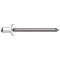 Gesipa 1454044 Blindniete Stahl Aluminium 500St. Gesipa 1454044 Blindniete Stahl Aluminium 500St.