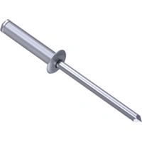 Gesipa 1454051 Blindniete Stahl Aluminium 100St. Gesipa 1454051 Blindniete Stahl Aluminium 100St.