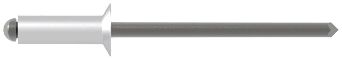 Gesipa 1454085 Blindniete Stahl Aluminium 500St.