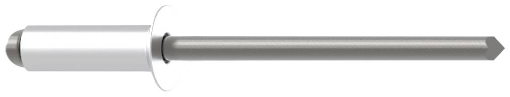 Gesipa 1454088 Blindniete Stahl Aluminium 100St.