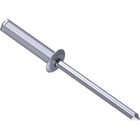 Gesipa 1455049 Blindniete Edelstahl Aluminium 500St. Gesipa 1455049 Blindniete Edelstahl Aluminium 500St.