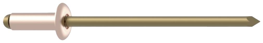 Gesipa 1455291 Blindniete Bronze Kupfer 500St.