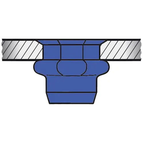 Gesipa 1455382 Blindnietmutter M6 250St. Gesipa 1455382 Blindnietmutter M6 250St.