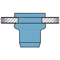 Gesipa 1455444 Blindnietmutter M4 500St. Gesipa 1455444 Blindnietmutter M4 500St.