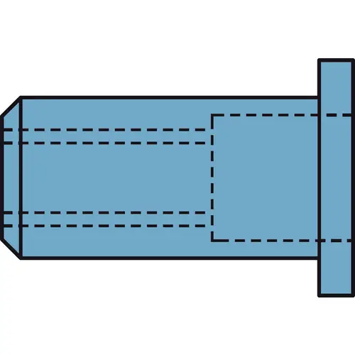Gesipa 1455444 Blindnietmutter M4 500St. Gesipa 1455444 Blindnietmutter M4 500St.