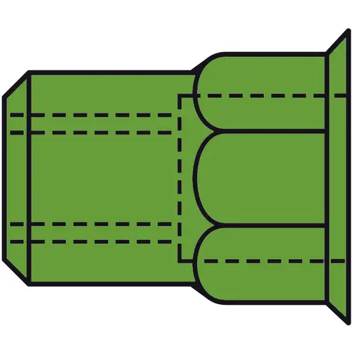 Gesipa 1455483 Blindnietmutter M8 100St. Gesipa 1455483 Blindnietmutter M8 100St.